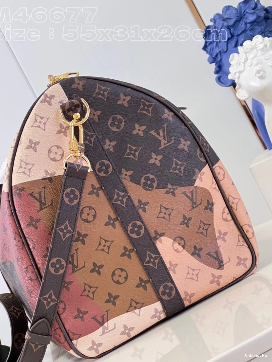 KEEPALL 55 LOUIS VUITTON BANDOULIERE 0122